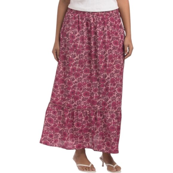 RAGA Maxi Floral Skirt - Picture 1 of 3